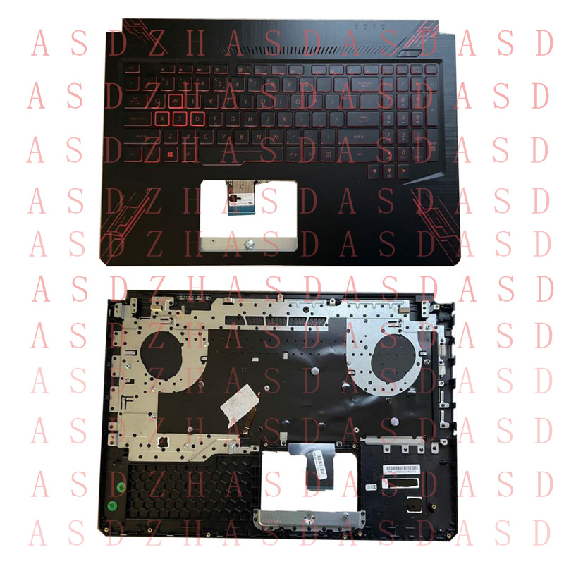 Gaming Keyboard Asus - Z Yeni Palmrest Kırmızı Arkadan Aydınlatmalı