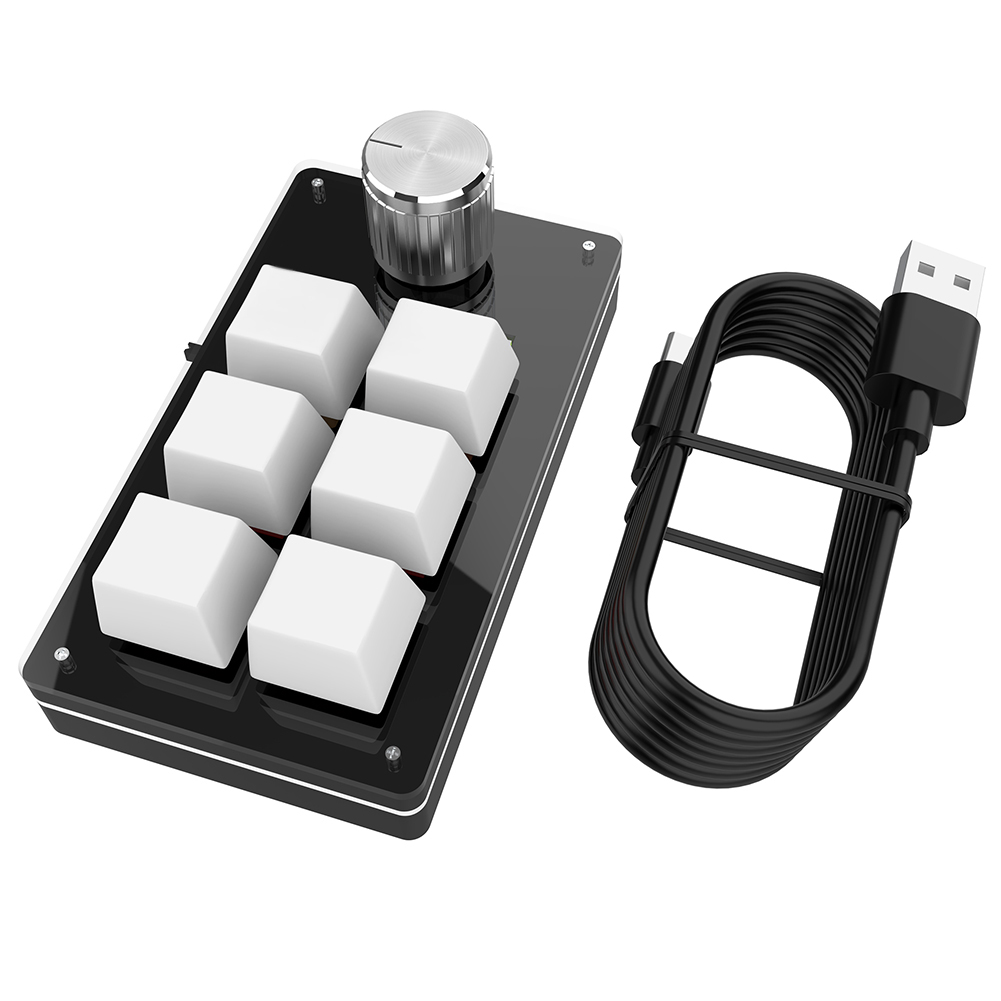 Gaming Keyboard 1 Hand - 6 Tuşlu 1 Düğmeli Tek Elle