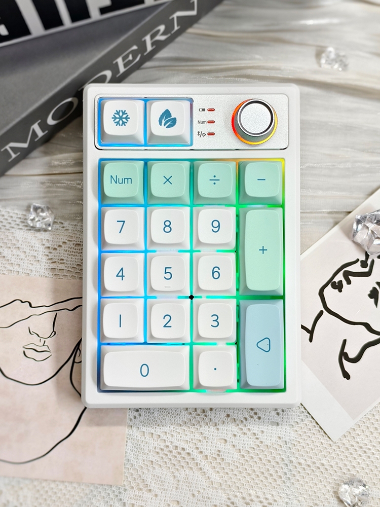 Gaming Keyboard Number Pad - Üç Modlu Bluetooth KEYCOOL Programlanabilir Mini