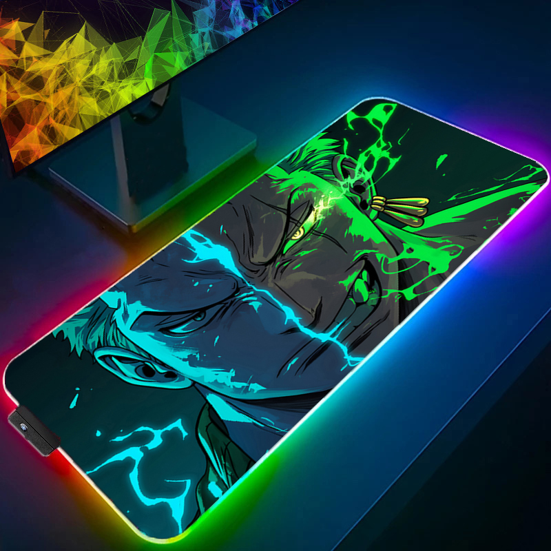 Gaming Keyboard Backlit - TEK PARÇA Zoro Mouse Pad RGB