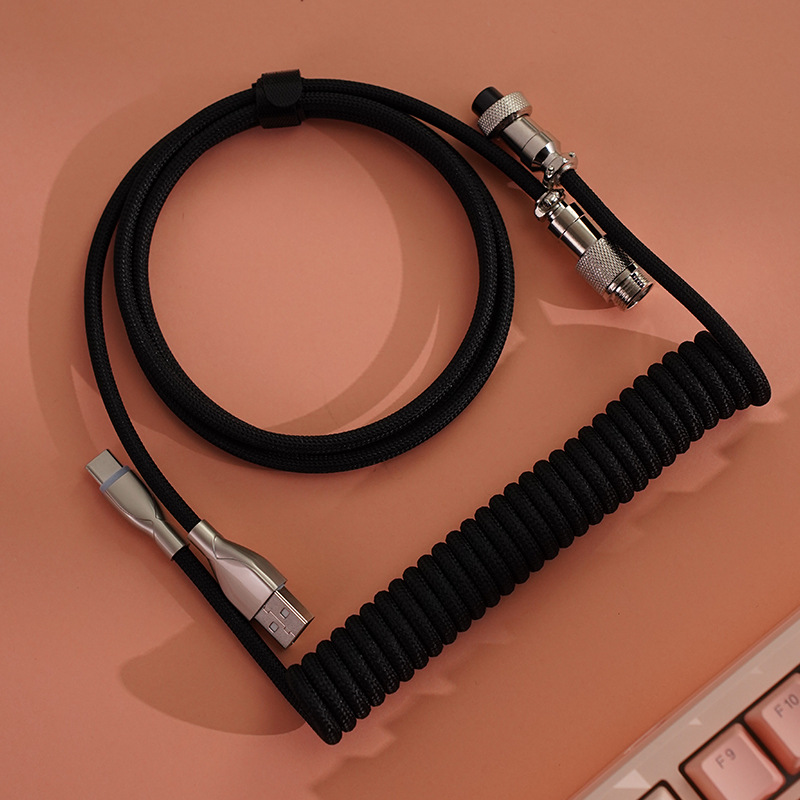 Gaming Keyboard Extension - Tip C USB Aviator Sarmal Kablo,