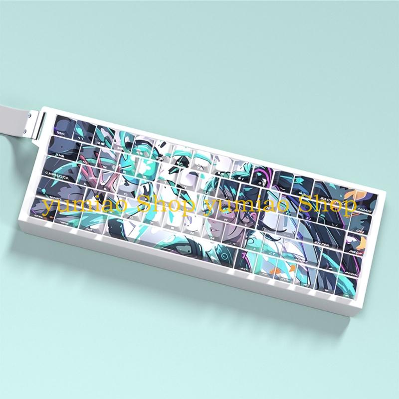 Gaming Keyboard Ergonomic - 587B Ergonomik Klavye Tuşları Mekanik Klavyeler