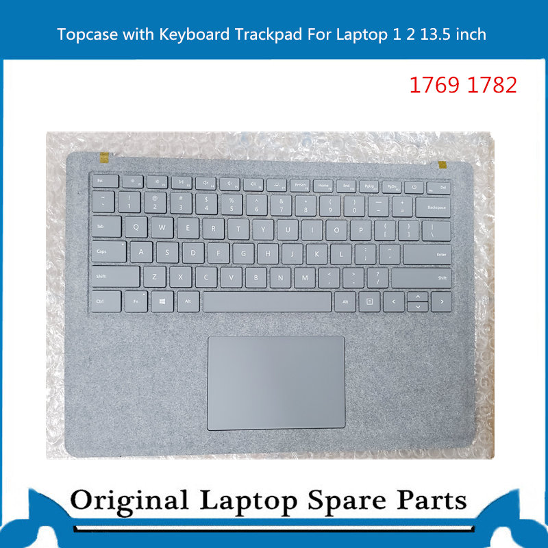 Gaming Keyboard Backlit - Microsoft Surface Laptop için orijinal Topcase