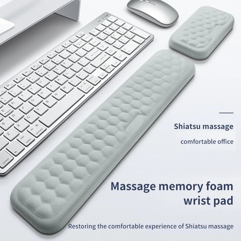 Gaming Keyboard Ergonomic - Ergonomik Bellek Köpük Oyun Masası Klavye