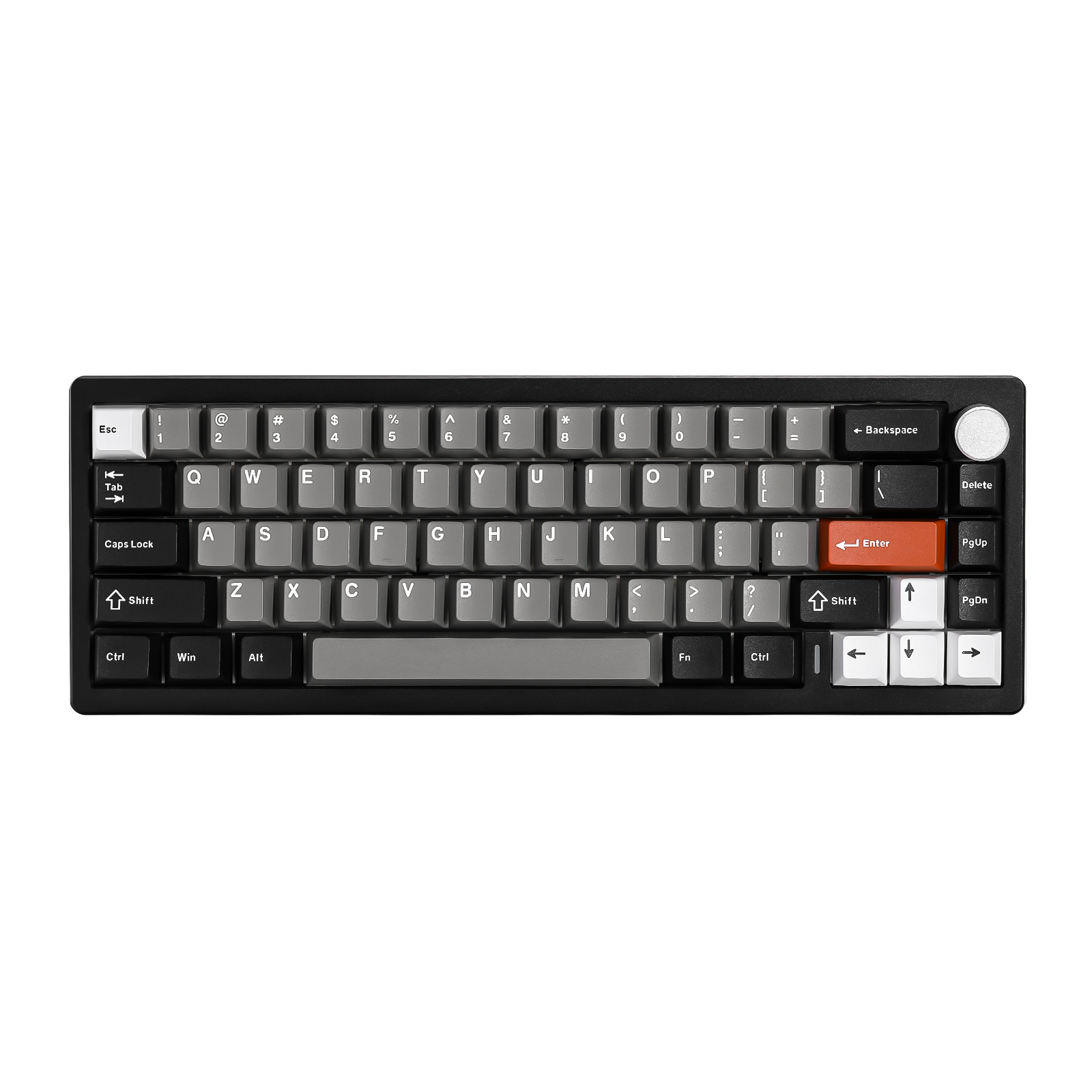 Keyboard Gaming Mac - YUNZII AL68 Siyah QMK/VIA Mekanik Klavye,