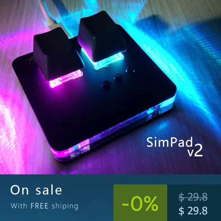 Gaming Keyboard Tester - SimPad OSU Mini Klavye Dokunmatik Tekerlek