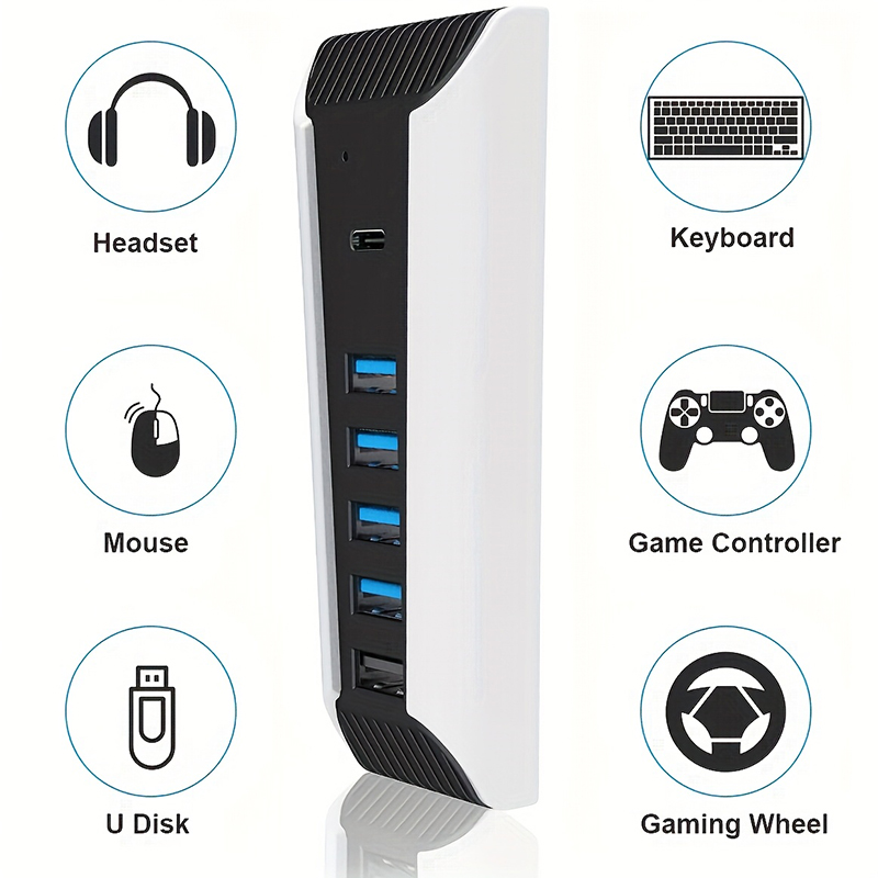 PS5 Konsolu için 5'i 1 Arada U - Gaming Keyboard Splitter incelemesi ve fiyatı