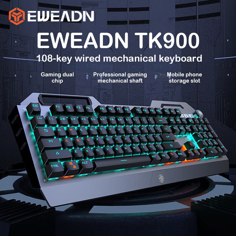 EWEADN TK900 Mekanik Klavye US - Keyboard Gaming Mac incelemesi ve fiyatı