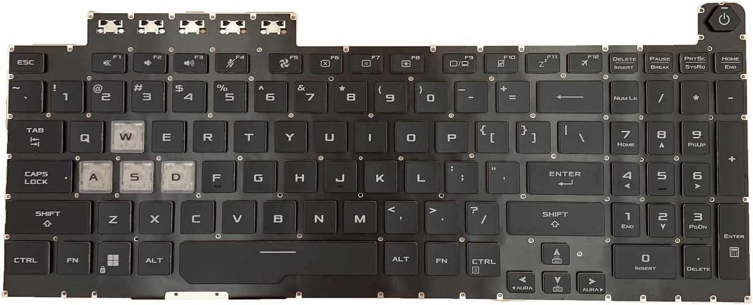 Asus TUF Gaming F17 FX706LI Di - Gaming Keyboard Asus incelemesi ve fiyatı
