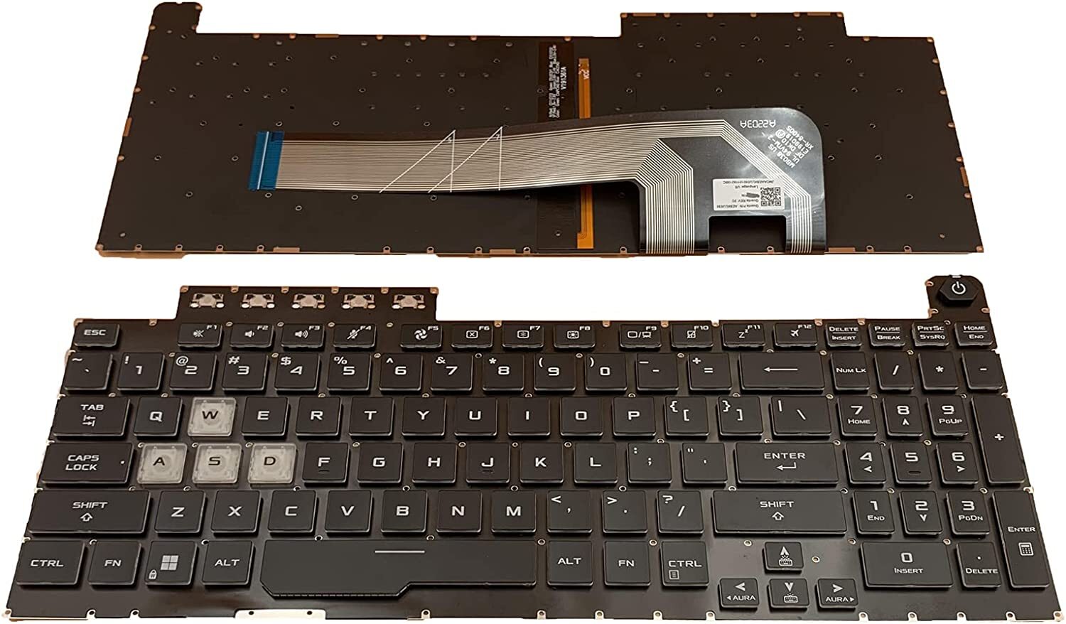Asus TUF Gaming F17 FX706LI Di - Gaming Keyboard Asus incelemesi ve fiyatı