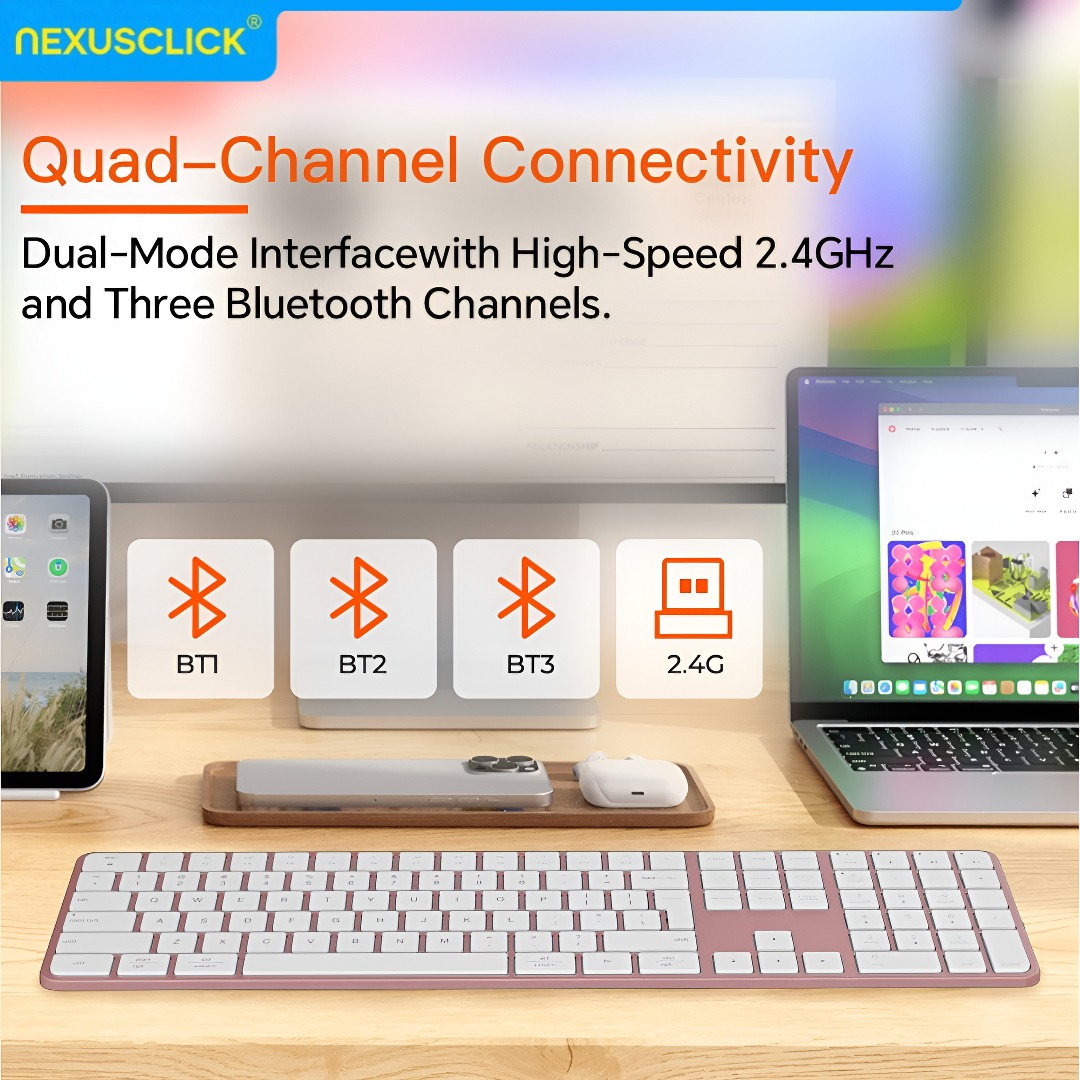 NexusClick Şarj Edilebilir Kab - Keyboard Gaming Mac incelemesi ve fiyatı
