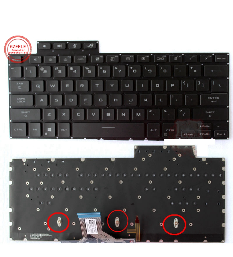 New US Backlit Keyboard for AS - Gaming Keyboard Asus incelemesi ve fiyatı