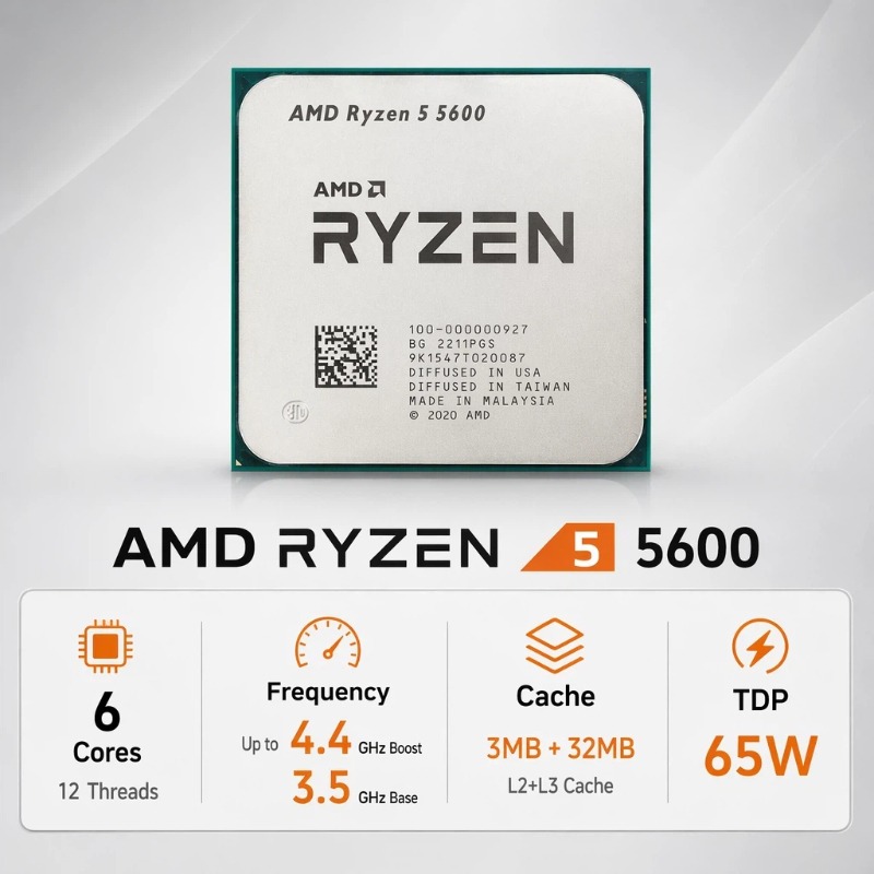 AMD Ryzen 5 5600 Yüksek Hızlı  - Amd Cpu Ryzen 5 incelemesi ve fiyatı