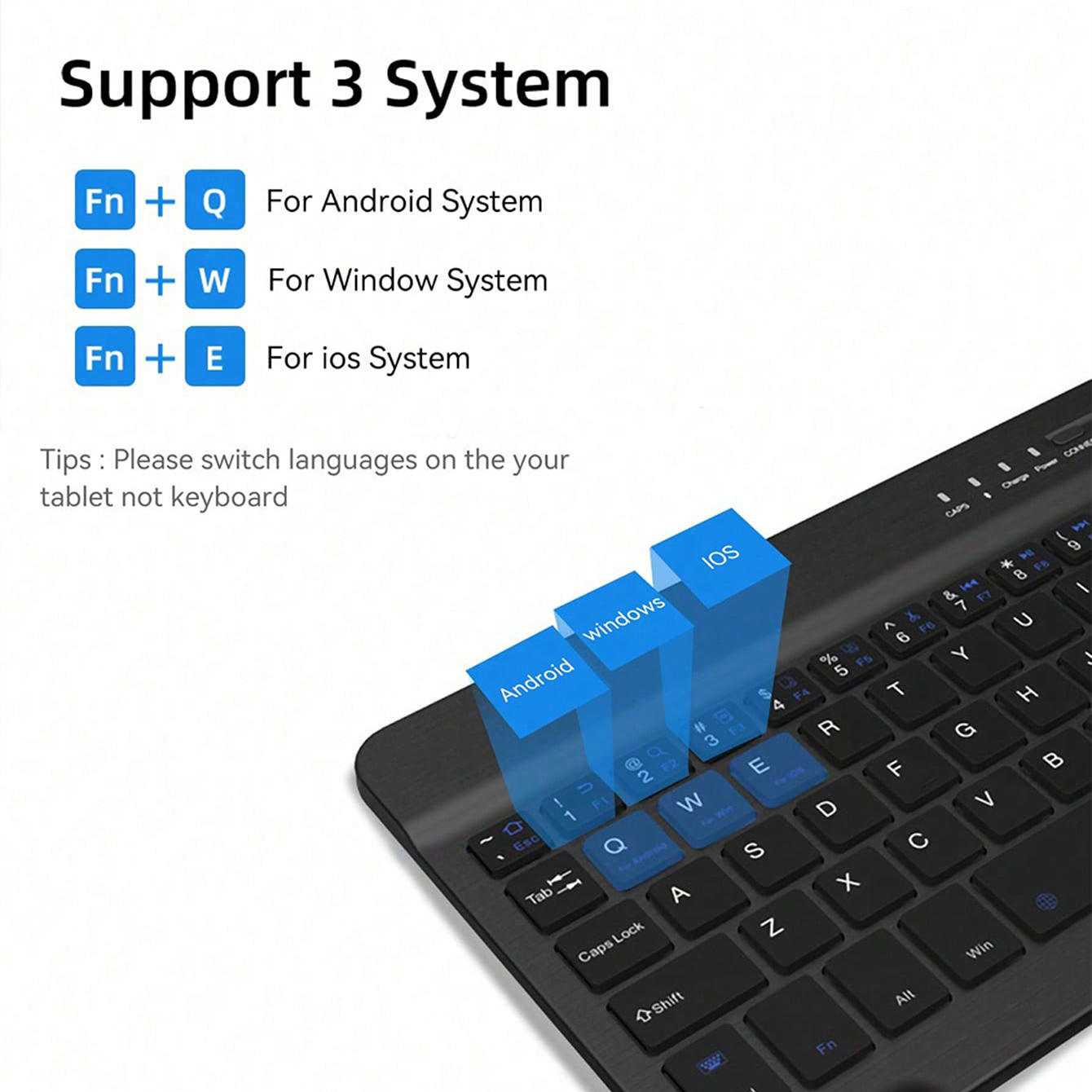Çok Dilli Klavye Tablet Androi - Gaming Keyboard Wireless incelemesi ve fiyatı
