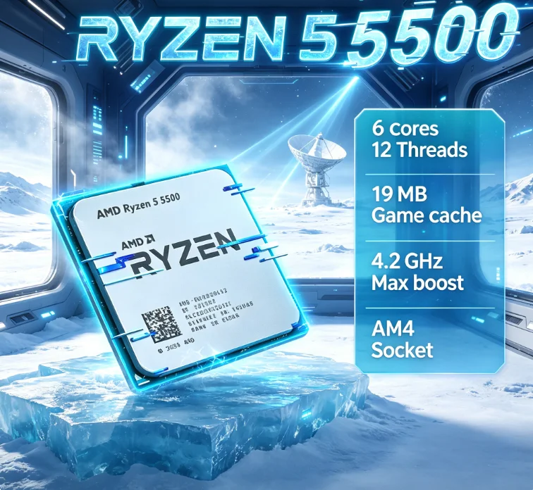 AMD Ryzen 5 5500 Giriş Seviyes - Amd Cpu Ryzen 5 incelemesi ve fiyatı