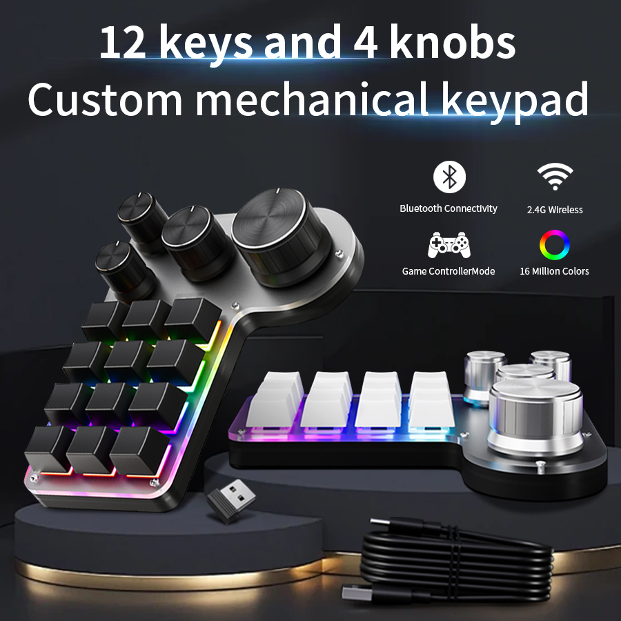 3 Mod 12 Tuşlu Mekanik Klavye  - Gaming Keyboard 1 Hand incelemesi ve fiyatı