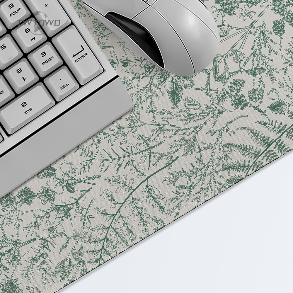 Mouse Pad oyun yeşil çiçek çim - Gaming Keyboard Non Mechanical incelemesi ve fiyatı