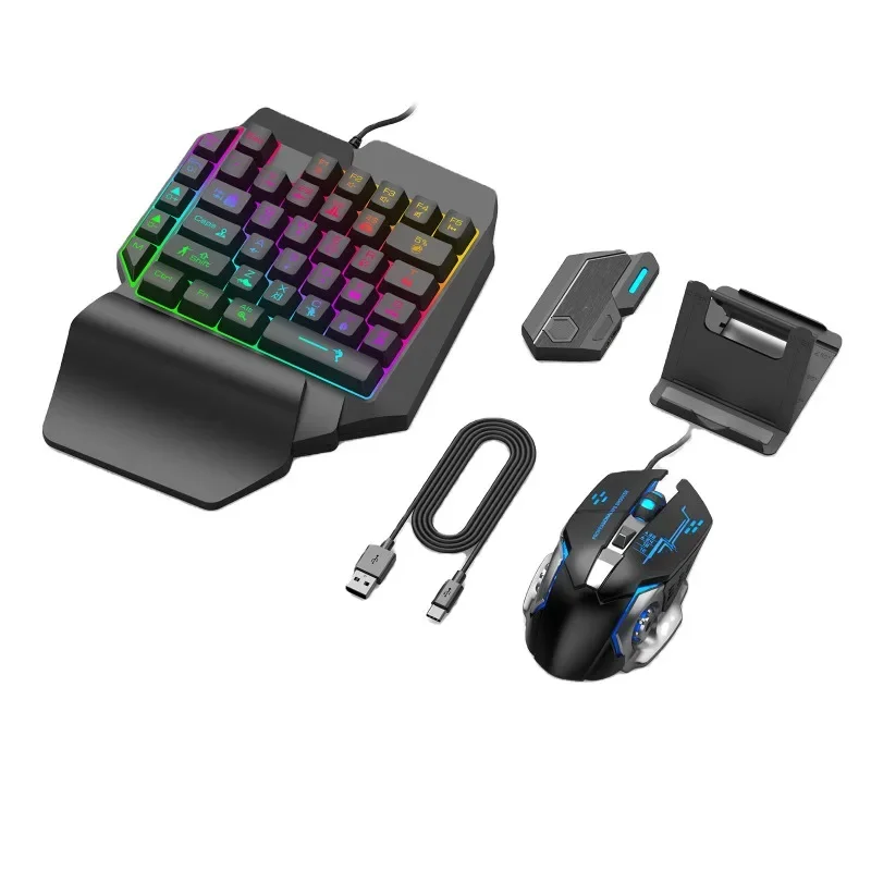 Oyun Klavyesi ve Mouse Seti 4' - Gaming Keyboard 1 Hand incelemesi ve fiyatı