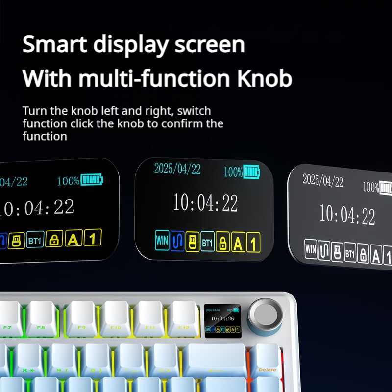 AULA F75 MAX 75% Üç Modlu Meka - Keyboard Gaming Mac incelemesi ve fiyatı