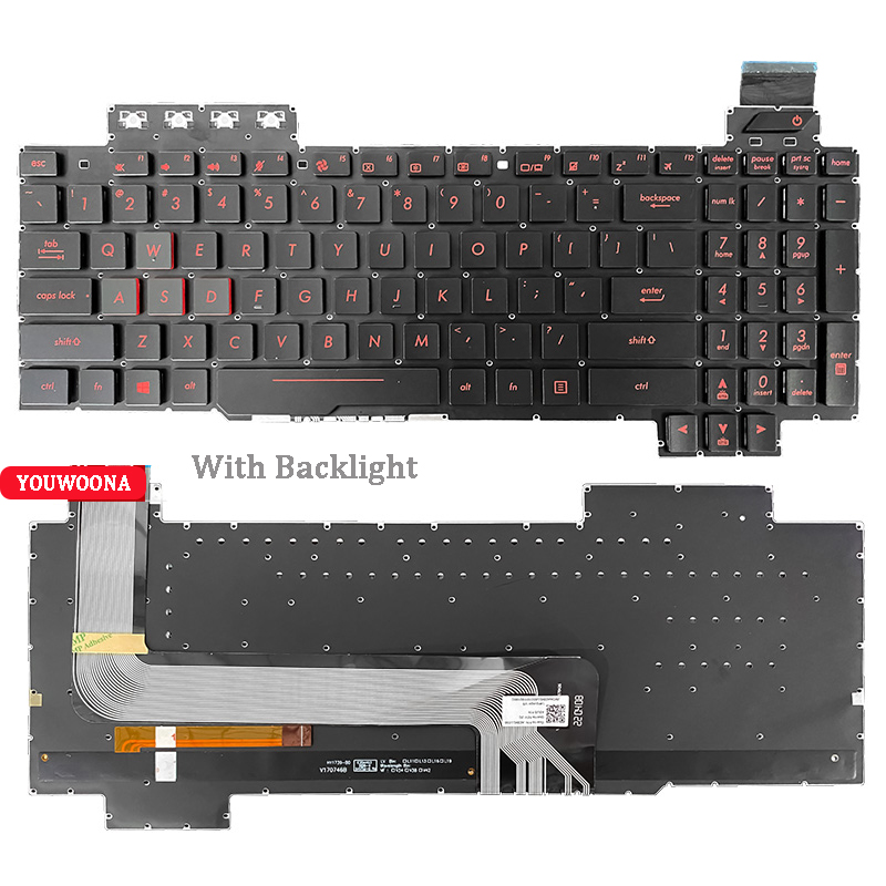 Yeni Laptop Klavye Asus FX63 F - Gaming Keyboard Asus incelemesi ve fiyatı