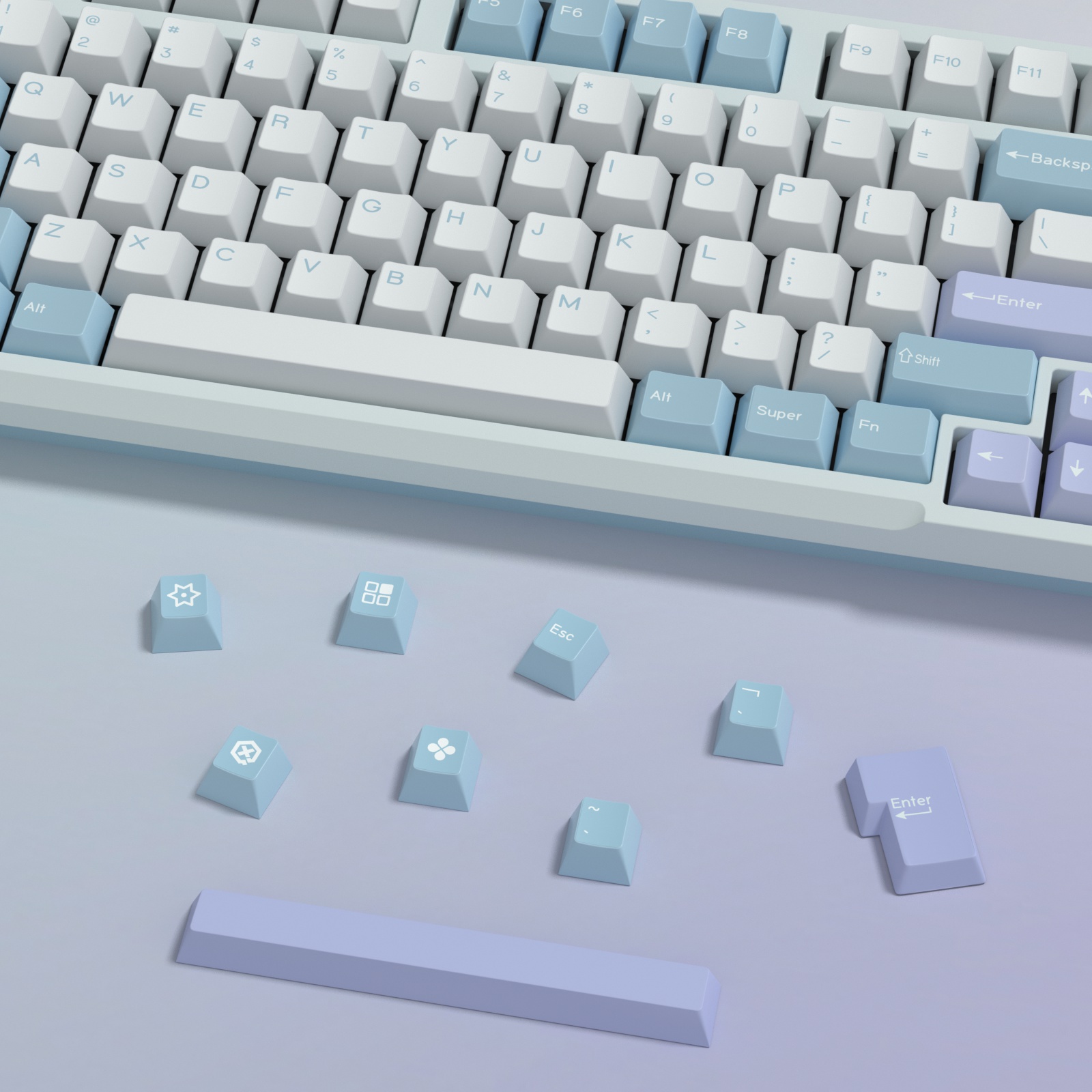 KBDiy GMK Illusion Klavye Tuş  - Gaming Keyboard Number Pad incelemesi ve fiyatı