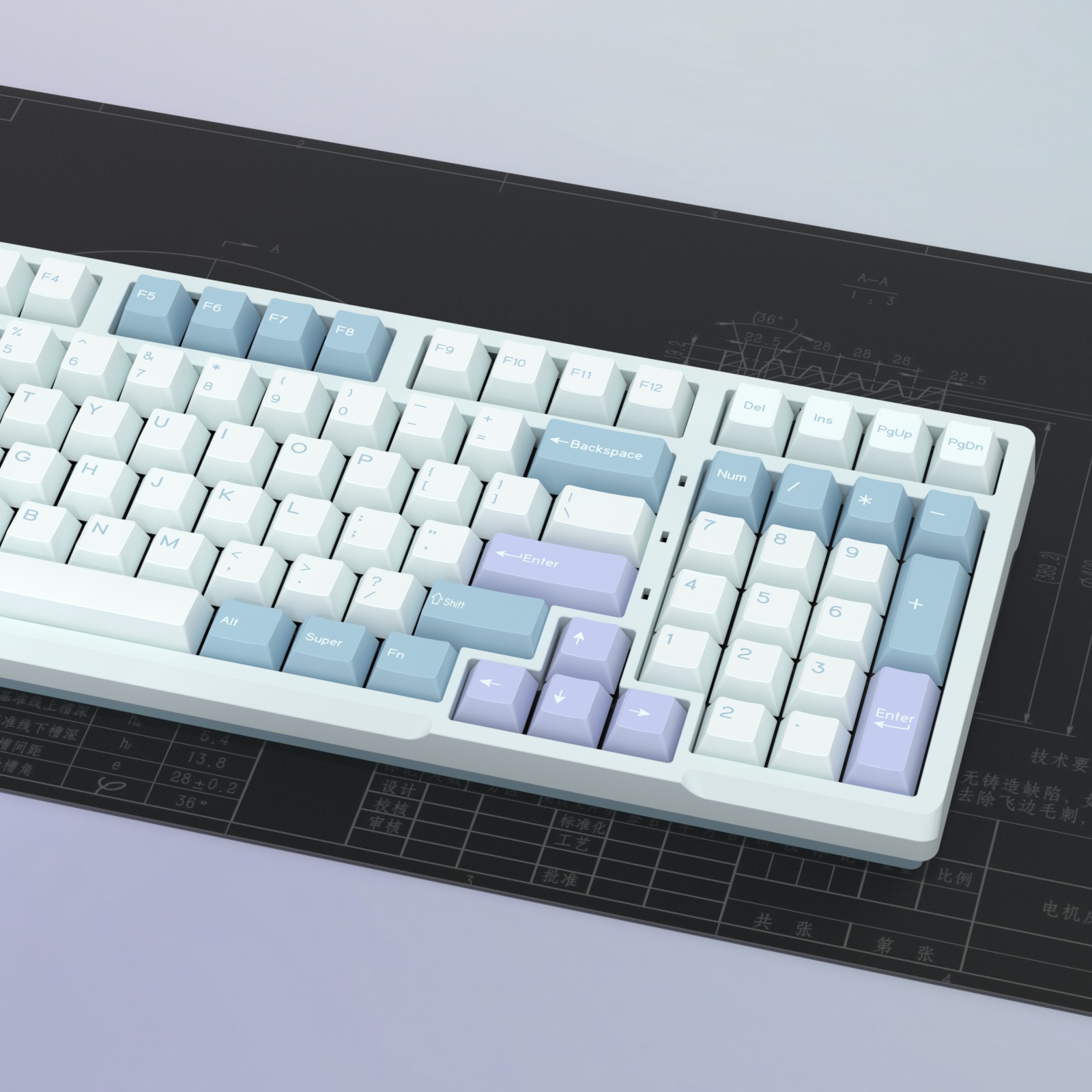 KBDiy GMK Illusion Klavye Tuş  - Gaming Keyboard Number Pad incelemesi ve fiyatı