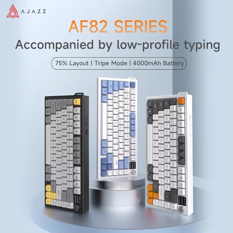 AJAZZ AF82 %75 Üç Modlu Klavye - Keyboard Gaming Mac incelemesi ve fiyatı