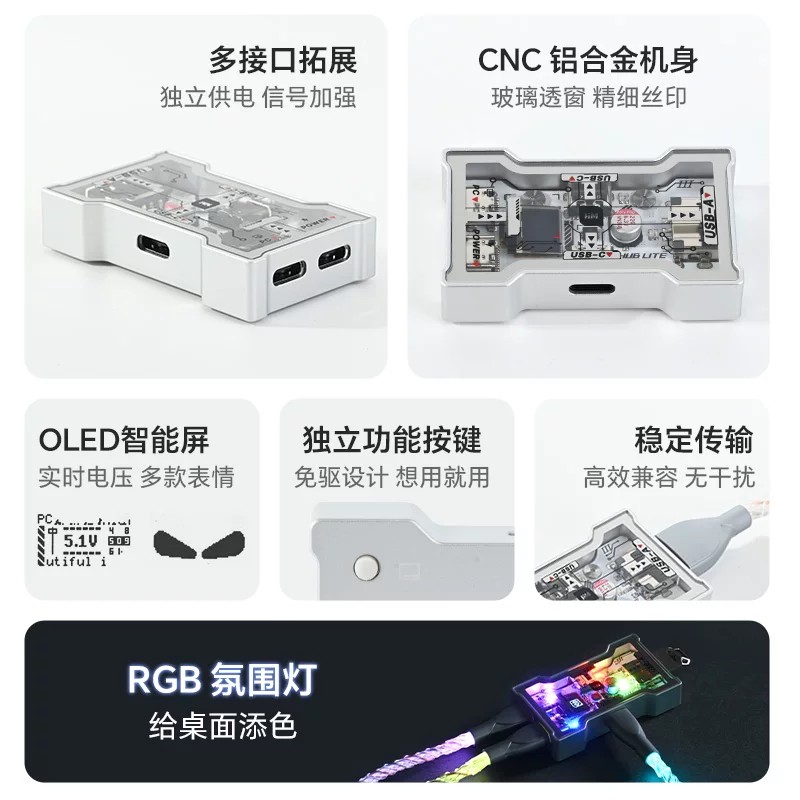 HMHUB HUBLite U Çok Fonksiyonl - Gaming Keyboard Splitter incelemesi ve fiyatı