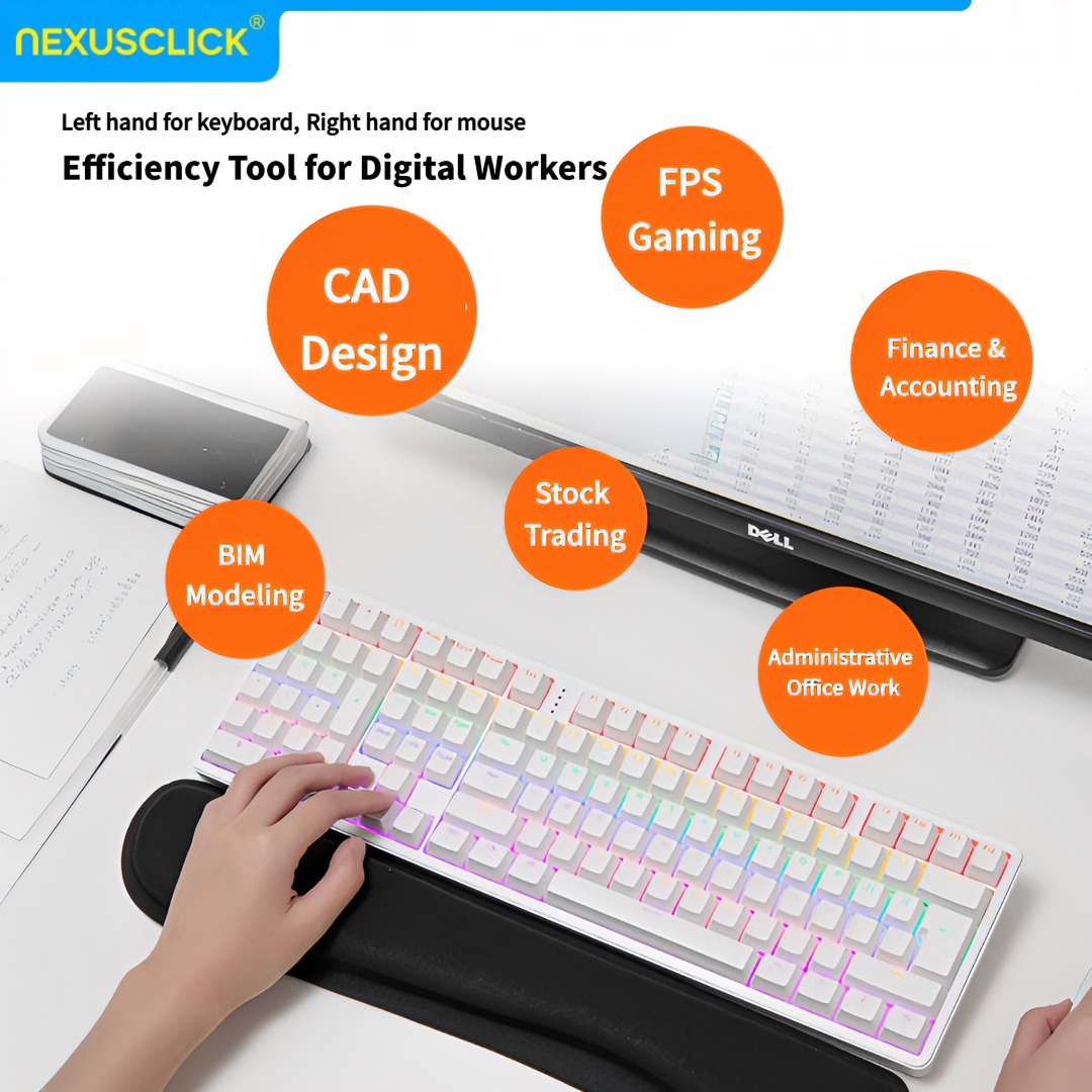 NexusClick Ergonomik Sol El Ku - Gaming Keyboard Number Pad incelemesi ve fiyatı